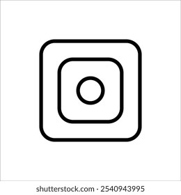 Signo de línea de icono de Vector de sushi