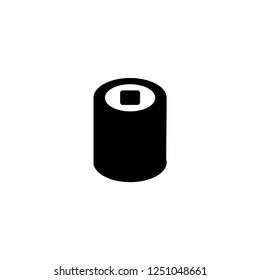 sushi vector icon. sushi sign on white background. sushi icon for web and app