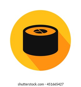 Sushi vector. Icon for web and mobile application. Flat design style.