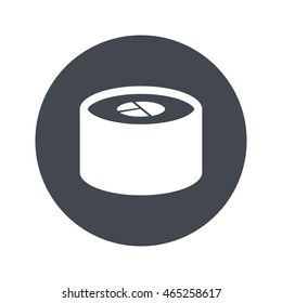 Sushi vector. Icon for web and mobile application. Flat design style.