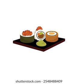 Sushi Vector Illustration - 08