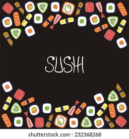 Sushi vector illustration