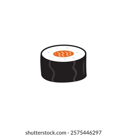 Sushi Vector Illustration. Japanese food Clipart.