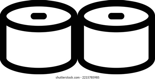 sushi  Vector illustration on a transparent background. Premium quality symmbols. Thin line vector icons for concept and graphic design. 
