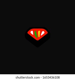 Imagen vectorial de sushi para web y diseño