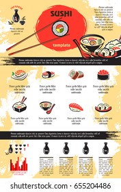 1,459 Sushi infographic vector Images, Stock Photos & Vectors ...