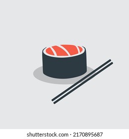 sushi vector logo design, suitable use for symbol, icon or element design 