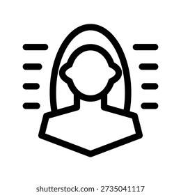 Suspected Icon Vector Symbol Design Illustration