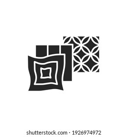 Suspended ceiling color line icon. Pictogram for web page, mobile app, promo. Editable stroke.