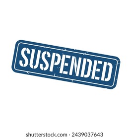 Suspended Stamp, Suspended Grunge Square Sign