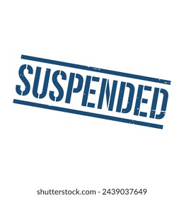 Suspended Stamp, Suspended Grunge Square Sign