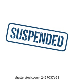 Suspended Stamp, Suspended Grunge Square Sign