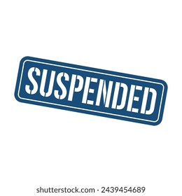 Suspended Stamp, Suspended Square Sign