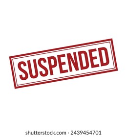 Suspended Stamp, Suspended Square Sign