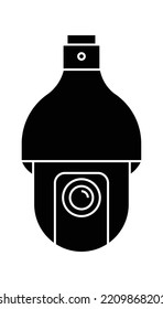 Suspended surveillance camera fill icon