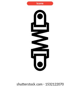 Suspension icon isolated sign symbol vector illustration - high quality black style vector icons
