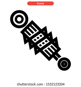 Suspension icon isolated sign symbol vector illustration - high quality black style vector icons
