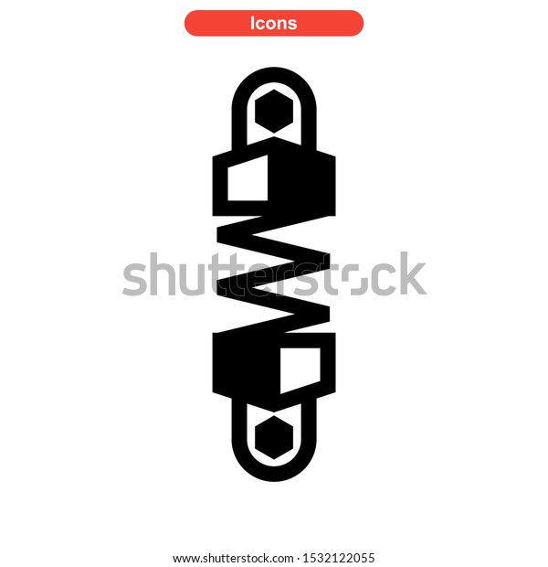 Suspension icon isolated sign symbol
vector illustration - high quality black style vector
icons
