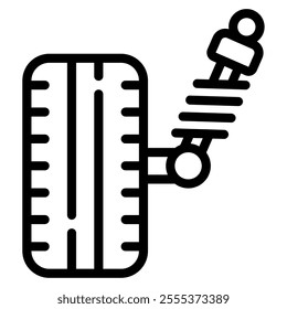 Suspension icon for web, app, infographic, etc