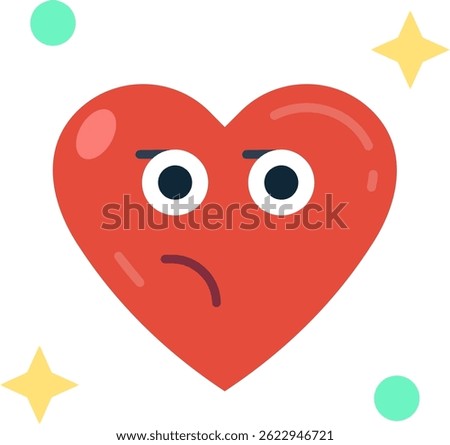 Suspicious Line vector Icon Design
