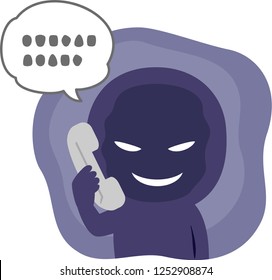 Suspicious person calling