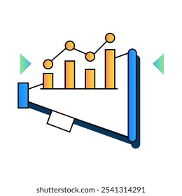 Ícone de Análise de Sustentabilidade - Setas Circulares com Folha, Representando Dados Eco, Insights Ambientais e Métricas Verdes