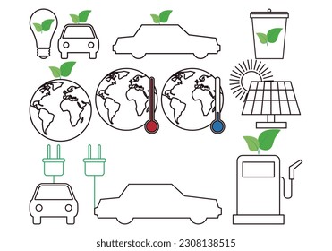 Sustainability, ecology and environment icon leaf.