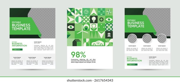sustainability environment eco organic green energy sustainable business background template information text layout for booklet brochure document report newsletter poster flyer