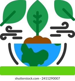 Sustainability Flat Vector Icon Design