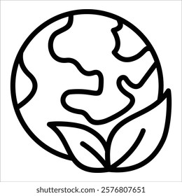 Sustainability Icon Element For Design