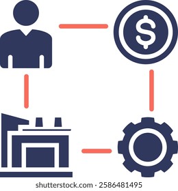 Sustainability Icon Element for Design
