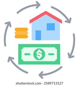 Sustainability Icon Element For Design