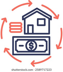 Sustainability Icon Element For Design