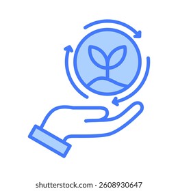 Sustainability Icon Element for Design
