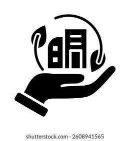 Sustainability Icon Element for Design