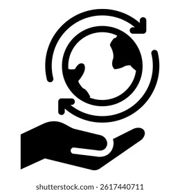 Sustainability Icon Element For Design