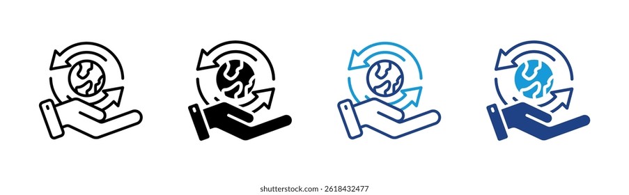 Sustainability Icon Element For Design