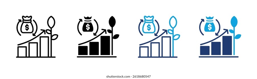 Sustainability Icon Element For Design