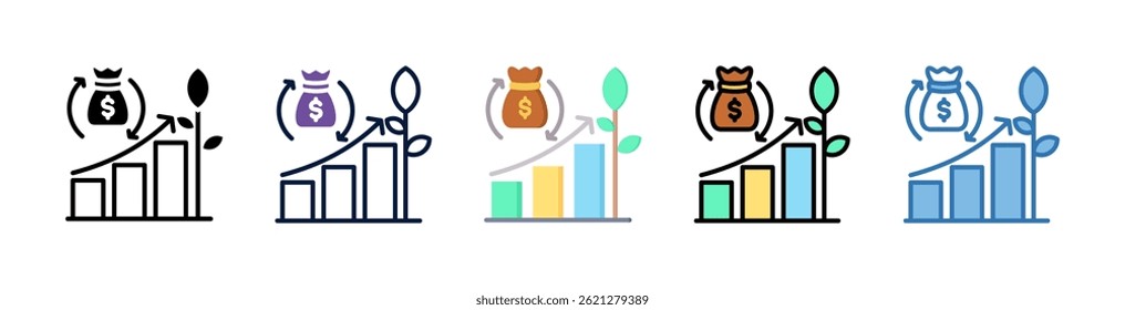 Sustainability Icon Element For Design