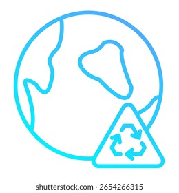 Nachhaltigkeitssymbol für Design