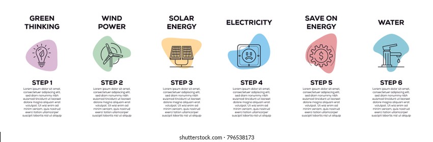 Sustainability Icons Concept