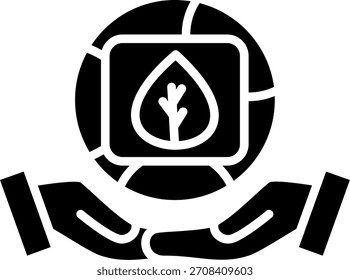 Sustainability Line vector Icon Design