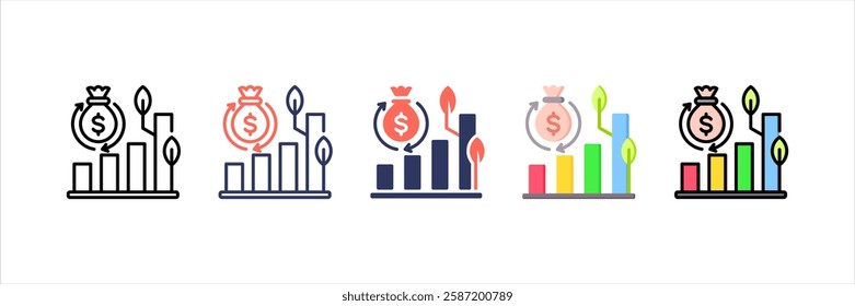 Sustainability Multi Style Icon Set