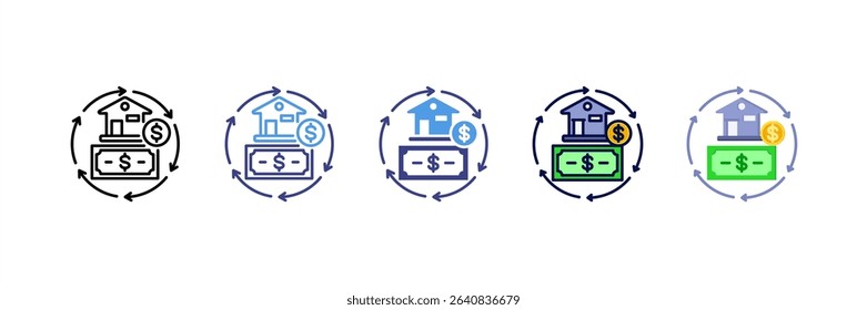 Sustainability Multi Style Icon Set