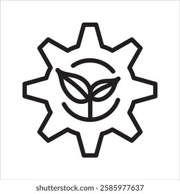 sustainability practice Simple Line Icon