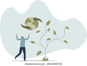 Sustainability in renewable resources as eco tree forestation .Recycling and reusing organic clean wood materials.life situation and activities.