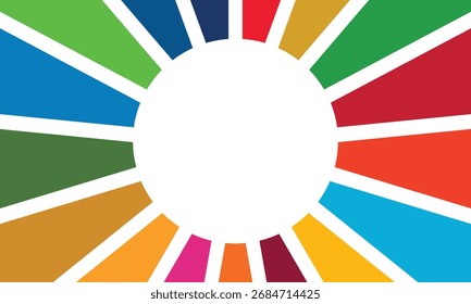 Sustainability and SDG Inspired Icon Set – Vector Illustration