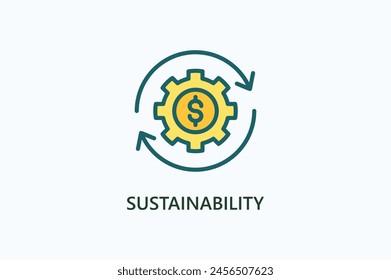 Vektorgrafik, Icon oder Logo-Zeichen-Symbol-Illustration