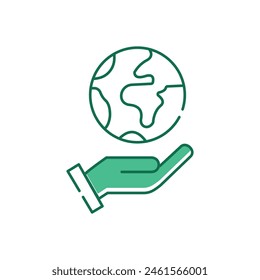 Sustainability Vector Illustrtaion Icon Design