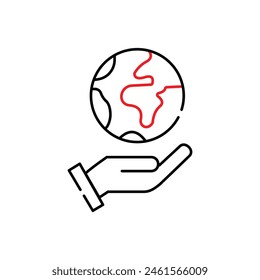 Sustainability Vector Illustrtaion Icon Design